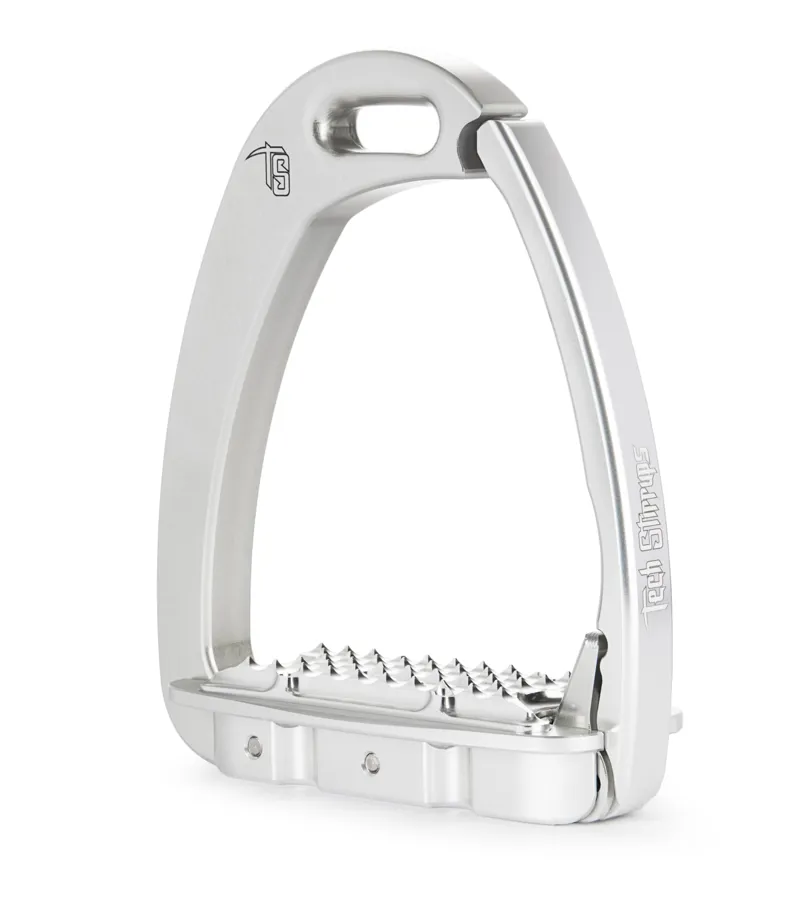 Tech Venice Childen Safety Stirrups Silver/Silver